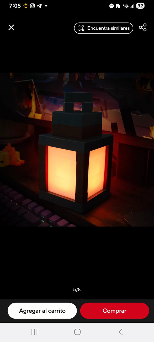 ANTORCHA ALMATICA DE MINECRAFT